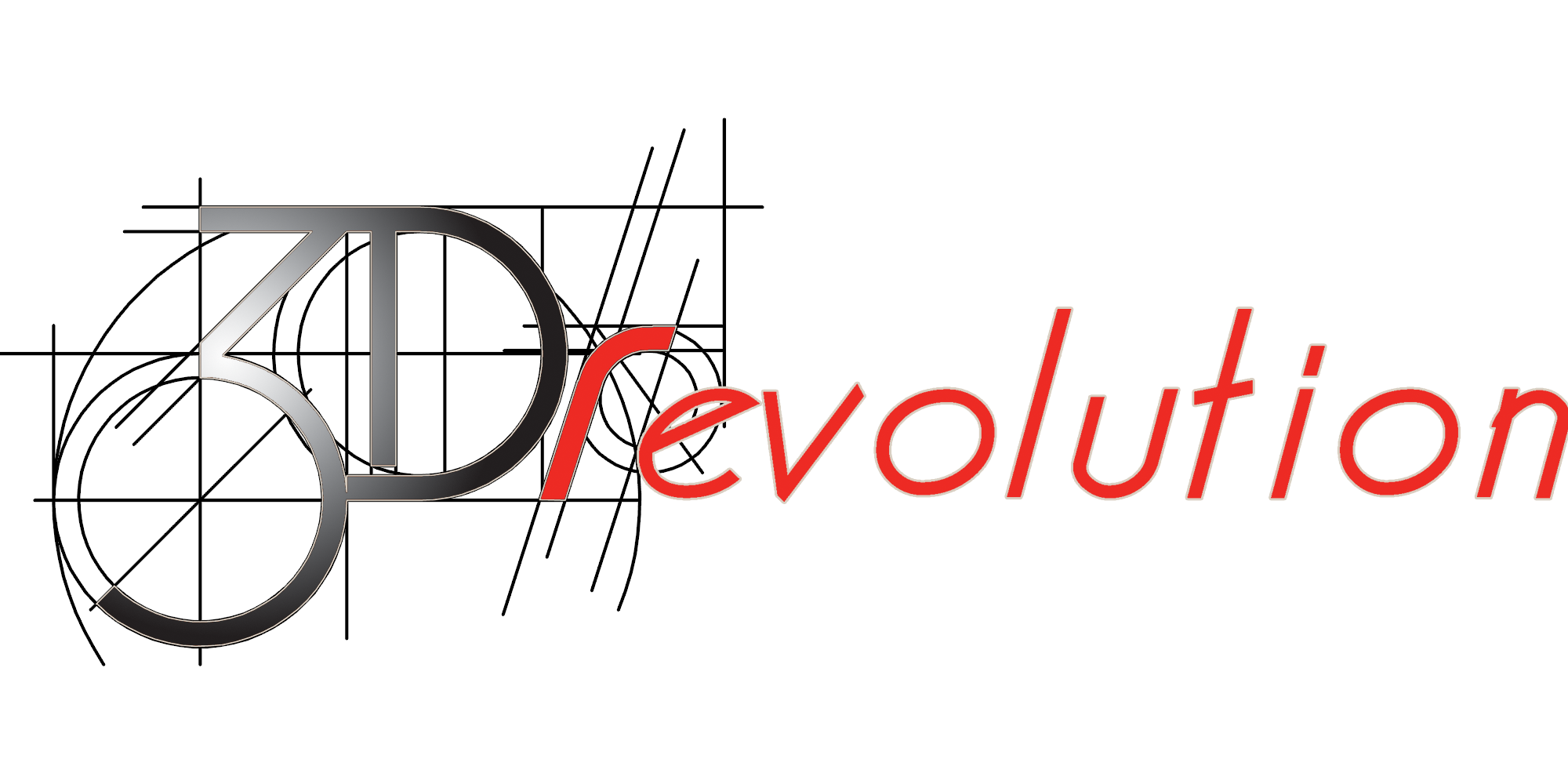 Logo ufficiale dello Studio 3D Revolution di Francesco Cagnino (sigla 3Dr) - Architettura e Ingegneria.