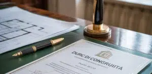 Certificato di DURC di congruità per la chiusura dei lavori a Torino, fondamentale per la tutela immobiliare e la sicurezza del rogito.