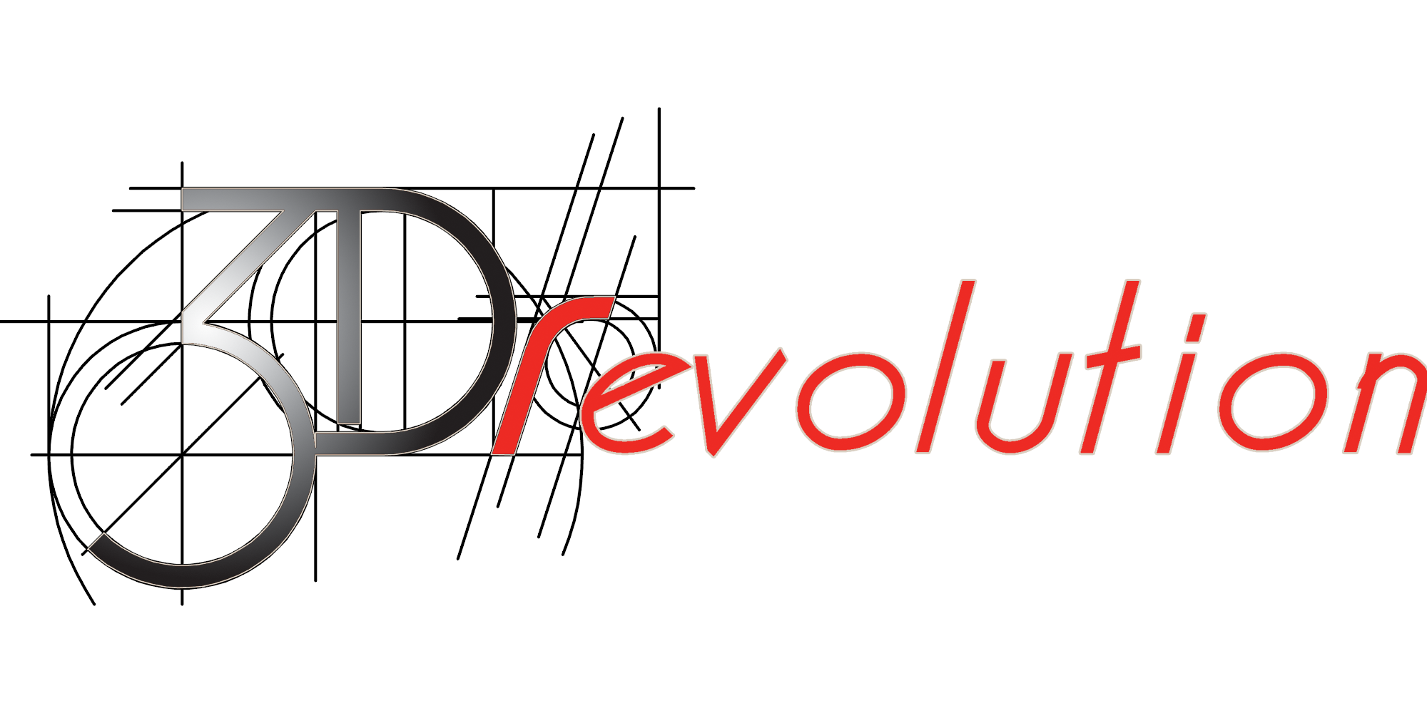 Logo ufficiale dello Studio 3D Revolution di Francesco Cagnino (sigla 3Dr) - Architettura e Ingegneria.