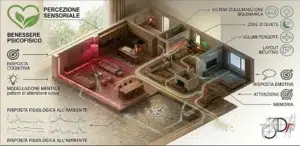 Schema concettuale che illustra l'evoluzione del design moderno integrata nel metodo di Regia Tecnica dello Studio 3Dr.